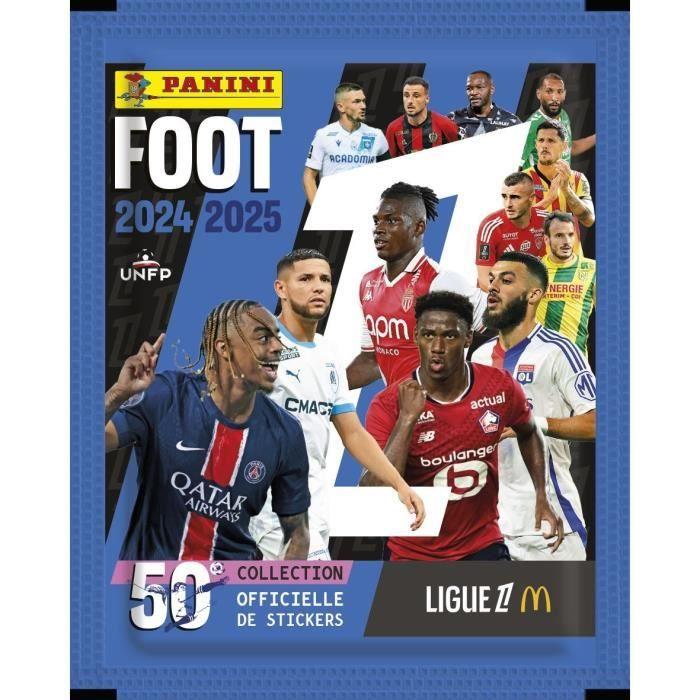 Boîte - PANINI - Foot Ligue 1 2024-2025 - McDonald's - 50 Pochettes - 350 Stickers