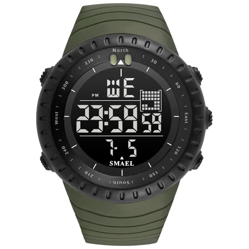 SMAEL Watch Night Light Alarm Watch 1237 Multi functional Outdoor Watch Men's Waterproof Sports Electronic