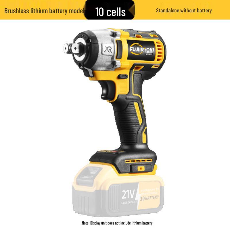 Brushless High Torque Electric Impact Wrench with Lithium Battery for Auto Repair