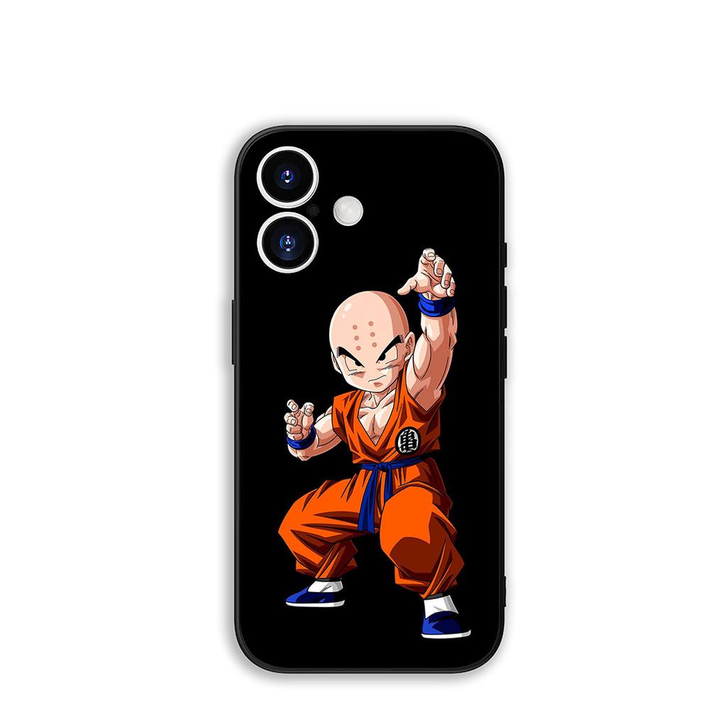 Phone Cover Krillin DragonBalls Dragon Gokus Ball for Apple iPhone 16 15 14 Plus 13 12 Mini 17 Pro Max + ProMax 16E Air 15+ Case