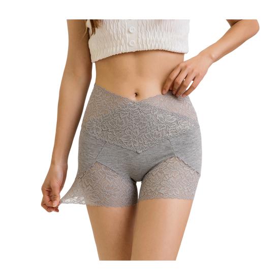 High Waist Lace Shaping Shorts Seamless Breathable Shapewear Tummy Control Panties Hip Lifting Underwear for Daily Wear
