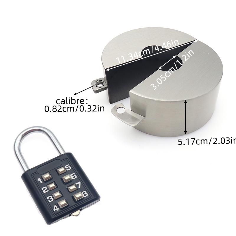 Outdoor Garden Protection Faucet Padlock Outdoor Faucet Lock Cover Stainless Steel Faucet Lock Set Anti-theft Safety