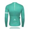 Morethan Cycling Jersey Road Bike Summer Windbreaker Long Sleeve (Light Blue/S/Men's) (Quick-Drying/Reflective Material/Pockets) LVP-016