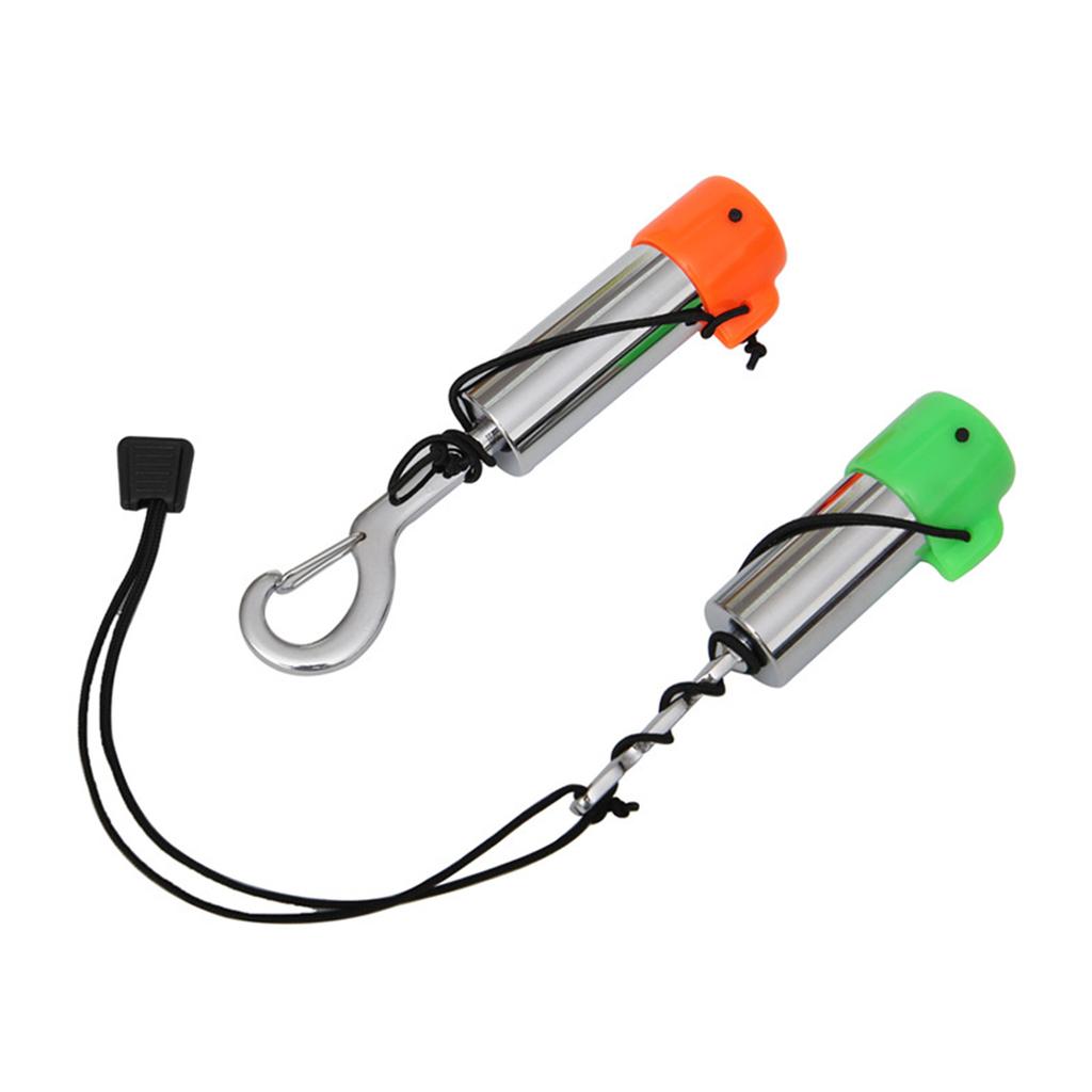 Scuba Diving Underwater Shaker with Clip/Rope Compact Safety Signal Bell Scuba Diving Safety Tank Rattle Stick