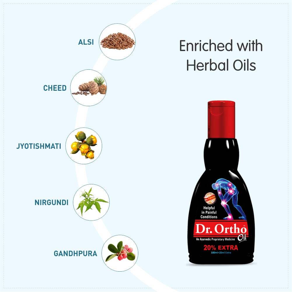Butter (120 Ml), Pain Relief Oil Dr Ortho