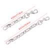 Cadena de Extensión para Bolso de Aleación Cadena Metálica con Gancho Redondo Transformación de Bolso de Axila Hombro Bolsos Cruzados Cadena de Extensión
