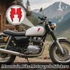 5PCS Motorcycle Stickers Waterproof, Durable Vinyl Bike Frame Decals For Mountain Road Bike Scooter Helmet Motocross Racing