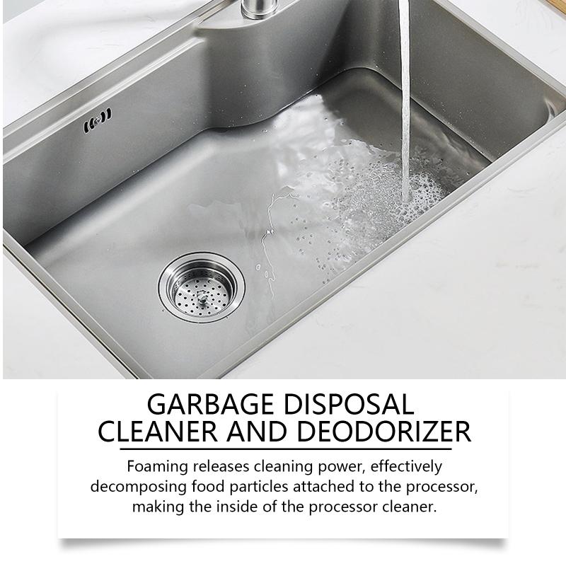 Garbage Disposal Cleaning Tablets Mild Decontamination Convenient Cleaning Tablets For Household Kitchen Food Waste Disposer