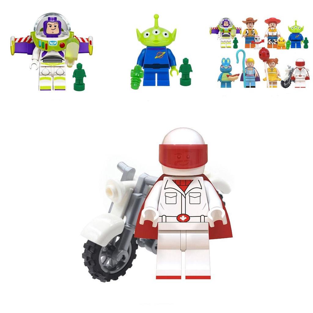 Disney Toy Story Buzz Rakeťák Woody Mini Stavebnice Vzdělávací Hračky pro Děti