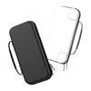 Rigid Travel Case for NS Handheld Game System with All-Around Opening and Carry Handle for Routine Carry and Safe Storage