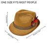 Oktoberfest Hat Widget Beer Trilby Lovely Homburg Hat Unisex Headwear