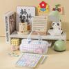 Cute Cheese Pencil Case: High Capacity, Multi-layer Stationery Bag for Students