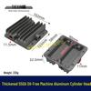 Thickened Oil-Free Air Compressor Aluminum Cylinder Head Cover for 550 Type Cooling
