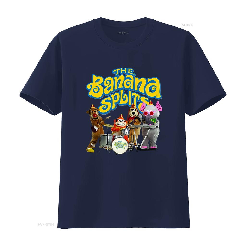 The Banana Splits Adventure Hour Fictional Music Group Fan T Shirt Vintage Soft Top For Everyday Wear Graphic Casual