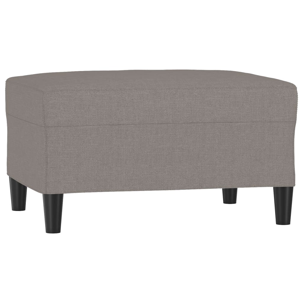 Vidaxl Footrest, Taupe, 70X55X41 Cm, Upholstered with Fabric