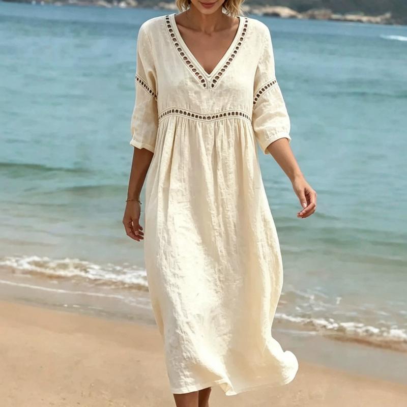 (The Object Is Not Perforated, 3D Printing Effect) 2026 Summer New European and American Solid Color Loose