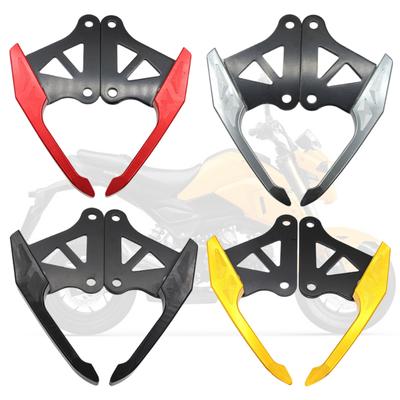 1 Pair Motorcycle Passenger Rear Grab Motorbike Rear Pillion Grab Bar Bars Rear Rail Handle for Honda GROM125 MSX125 M3 MSX125SF