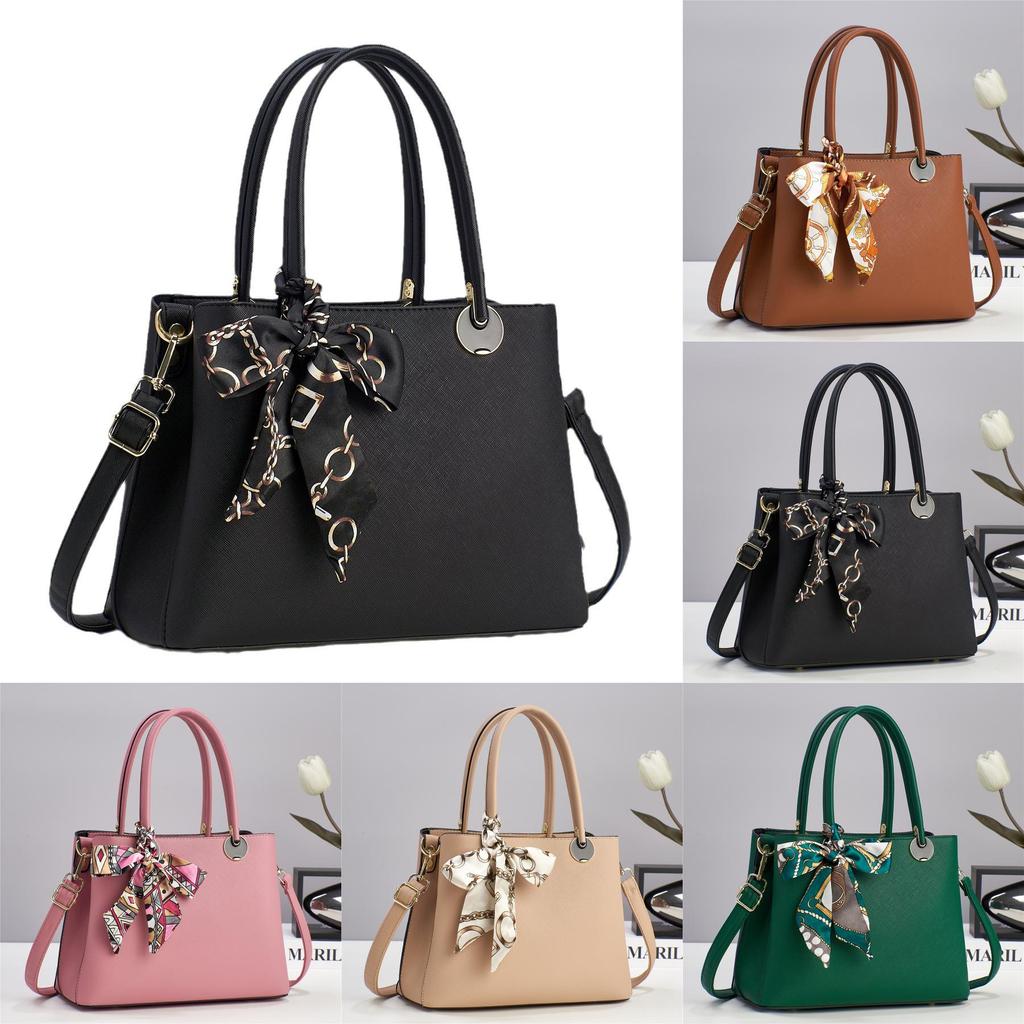 Stylish Big Size Crossbody Bag For Ladies With Zipper Closure And Inner Pockets