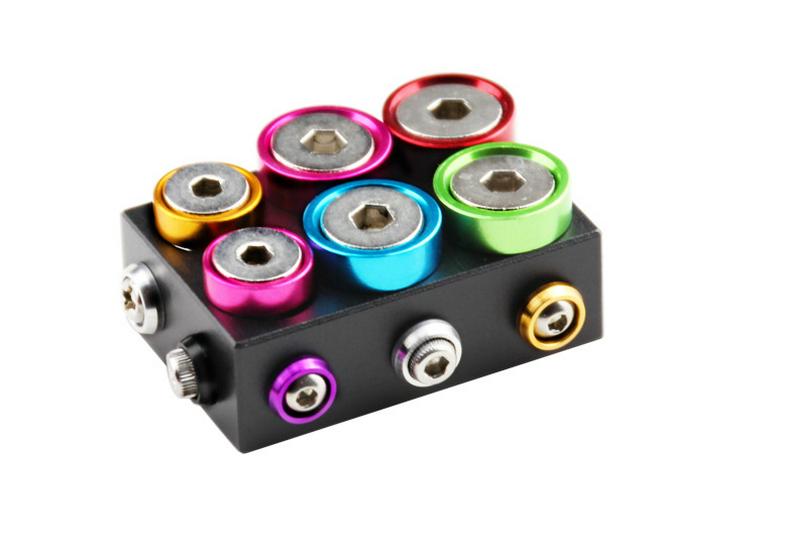 Colored Aluminum Alloy Countersunk Fish Eye Washers - M6/M8/M10
