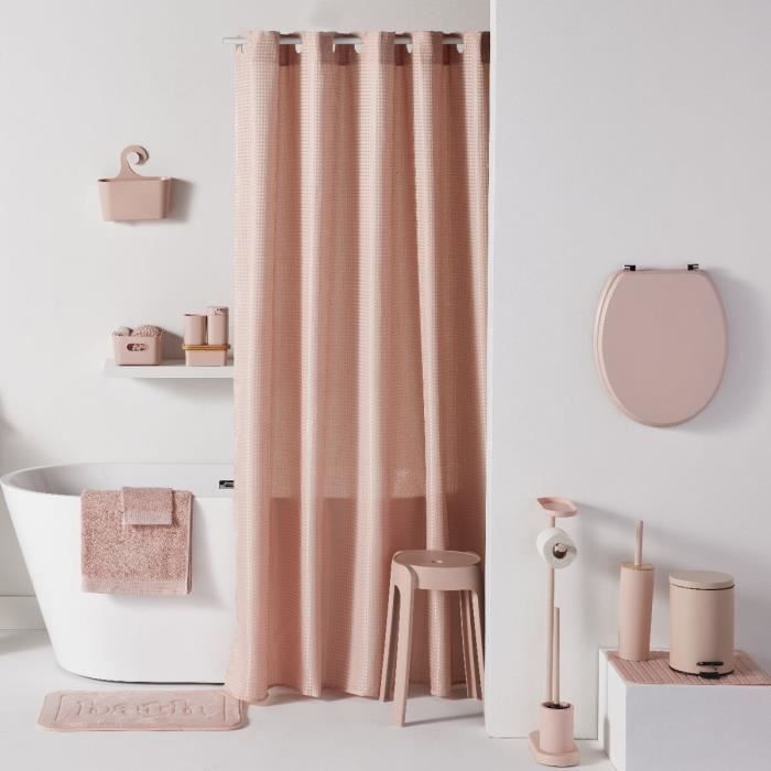 Tapis anti-dérapant baignoire ou douche - TODAY - UTILITY - 50 x 50 cm - Carré - Pink