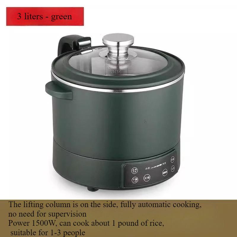 220V Intelligent Sugar Controlled Electric Rice Cooker Multi-functional 220V зелёный
