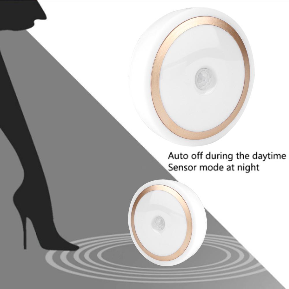 Household 6 LED Motion Sensor Light Induction Lamp Cabinet Wardrobe Corridor Night Light