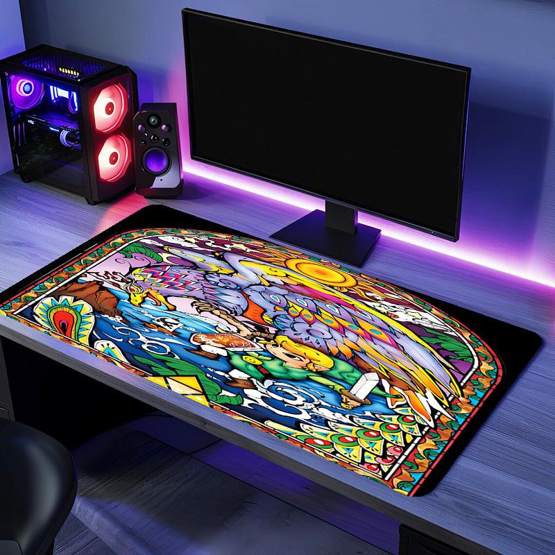 Cartoon Z-Zeldas Mouse Pad - Non-Slip Rubber Base, Smooth Surface for Work,Gaming,Office,And Home Use, Desk Mouse Pad
