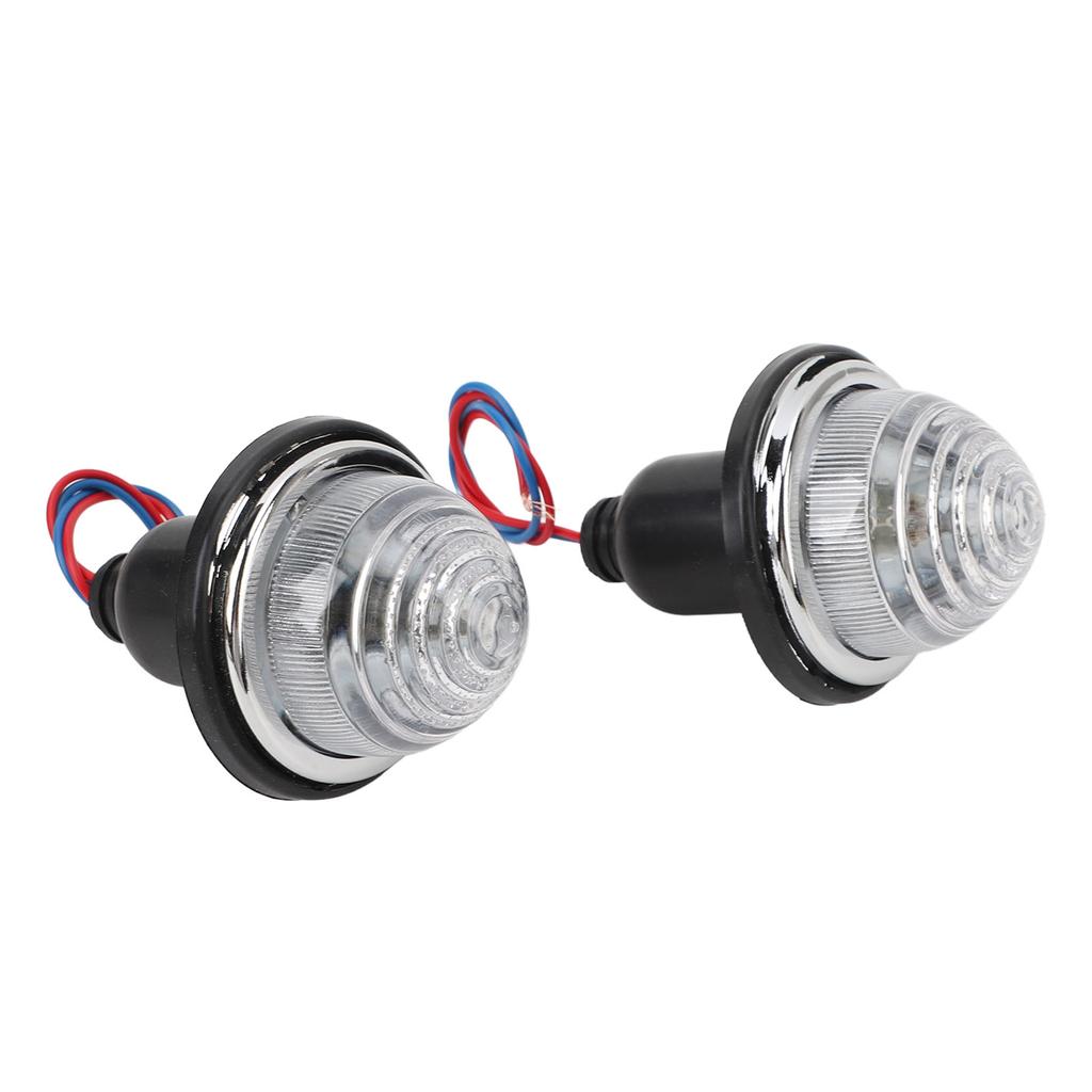 2PCS 72mm Rear Brake Stop Light LPB630 DC12V Tail Lamp Replacement for Classic Mini Morris Minor
