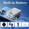 TH10 Semiconductor Phone Cooler Radiator 4800mAh Long-Lasting Ice Cooling Power Adjustable Magnetic & Clip-on for Phone Gaming