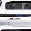 1/2 Stück Auto Styling Emblem Auto Karosserie Kotflügel Dekor Aufkleber Zubehör Für Hyundai GDI i10 i20 Accent Tucson Sonata Palisade Kombi