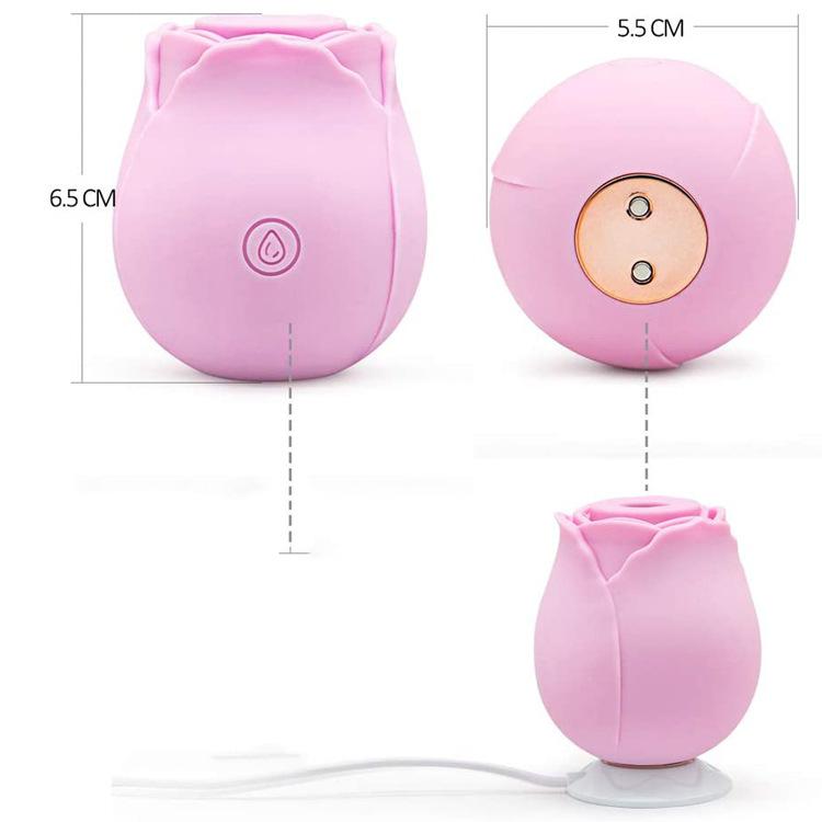 Rose Vibrators Sucking Powerful Vibator Clitoris Stimulation Vaginal Nipple
