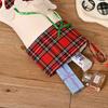 Craft Holiday Hanging Paw Shaped Fireplace Ornaments Christmas Stockings Decoration Pet Supplies