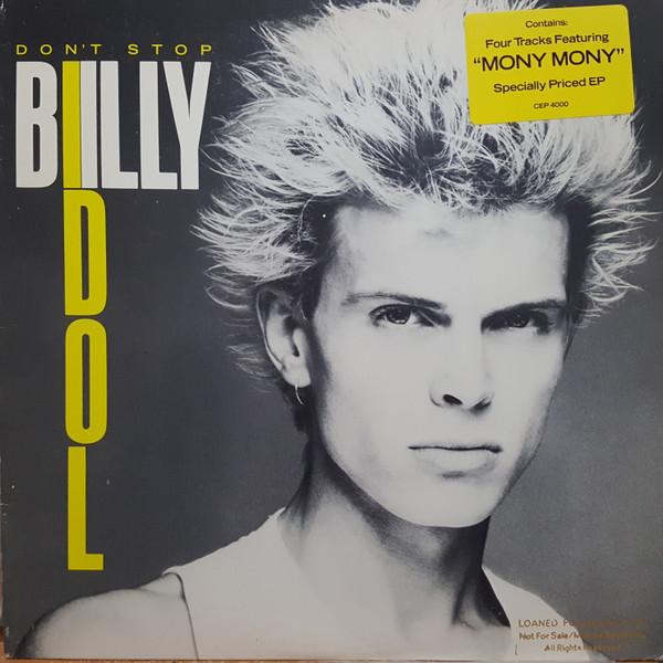 

12inch Record BILLY IDOL Dont Stop CEP4000PROMO Chrysalis 1981 US Rock Used