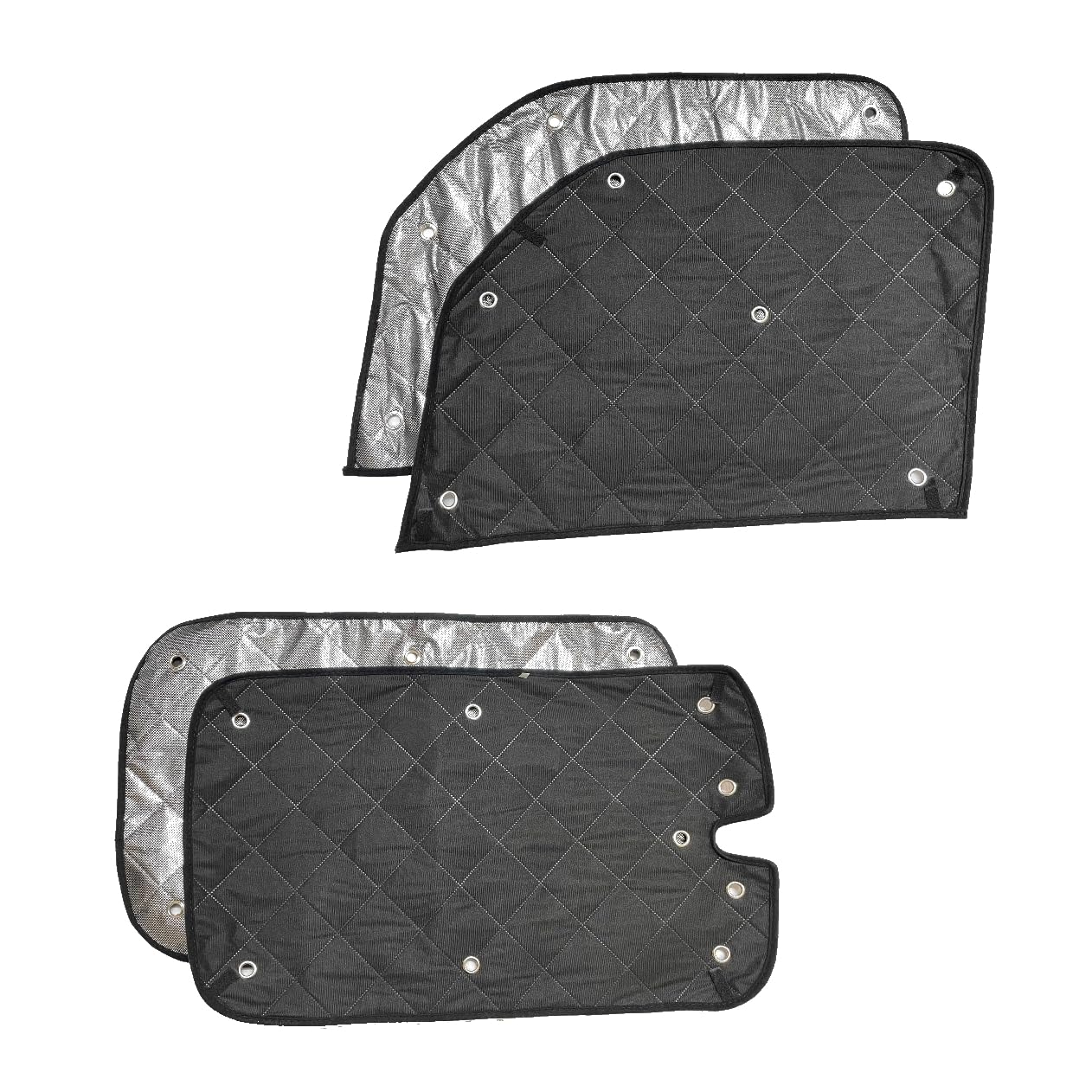 

CGP Front Side Black 4 for Toyota Atrai Light Heat Suction Cup Car Shades Sunshades, Mesh, Panels, Driver s/Passenger s/Rear Seats, S700V/S710V,