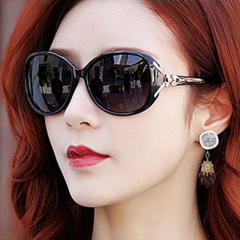 Fashion sunglasses female fox head large frame sunglasses classic trend sunglasses big face glasses thin advanced sense