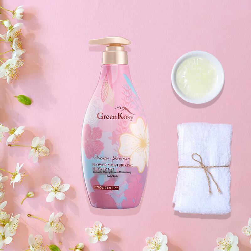 Green Valley Romantic Cherry Blossom Moisturizing Shower Gel