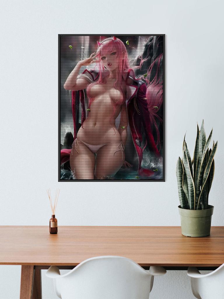 Sexy Anime Beauties Personality DIY Full Drill Diamond Decorative Painting