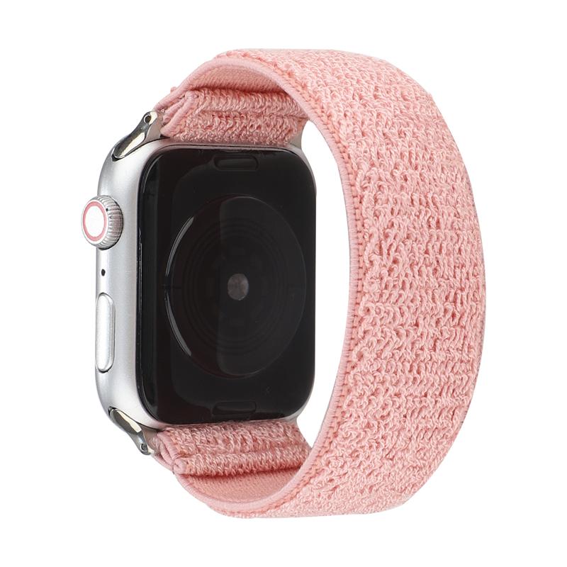 Elastic Fabric Bracelet for Apple Watch Band SE 7 6 5 4 41mm 45mm 40mm 44mm Strap for Iwatch Series 6 5 3 2 38mm 42mm Watchbands