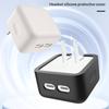 Soft Silicone Protective Cover Case For 35W Double USB C Port Charging Head Shockproof Dustproof Design