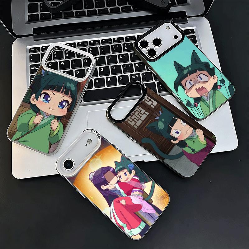 A-Apothecary D-Diaries Cute Soft Phone Case for iPhone 15 16 17 Pro Max 17Air 16E 14 Plus 13 12 Mini Shockproof Cover Back Shell