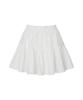 Peulleibu Tiered Banding Skirt W/Inner Pants_White
