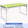 OIMG Aluminum Alloy Folding Camping Picnic Table Set