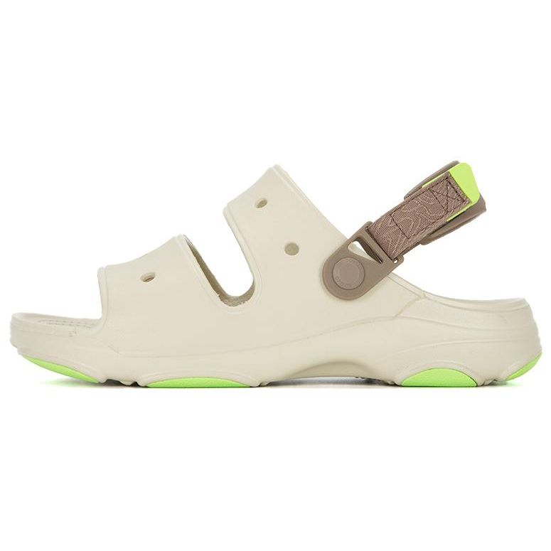 Crocs Comfortable Casual Versatile Beach Sandals Unisex Sandals Off-White 207711-2Y3 42-43