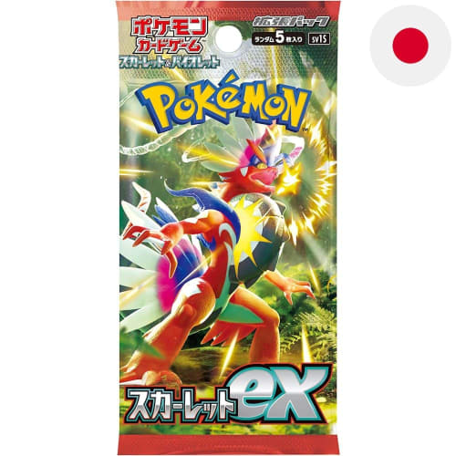 Scarlet EX SV1S Booster Pack - Japanese Pokemon TCG