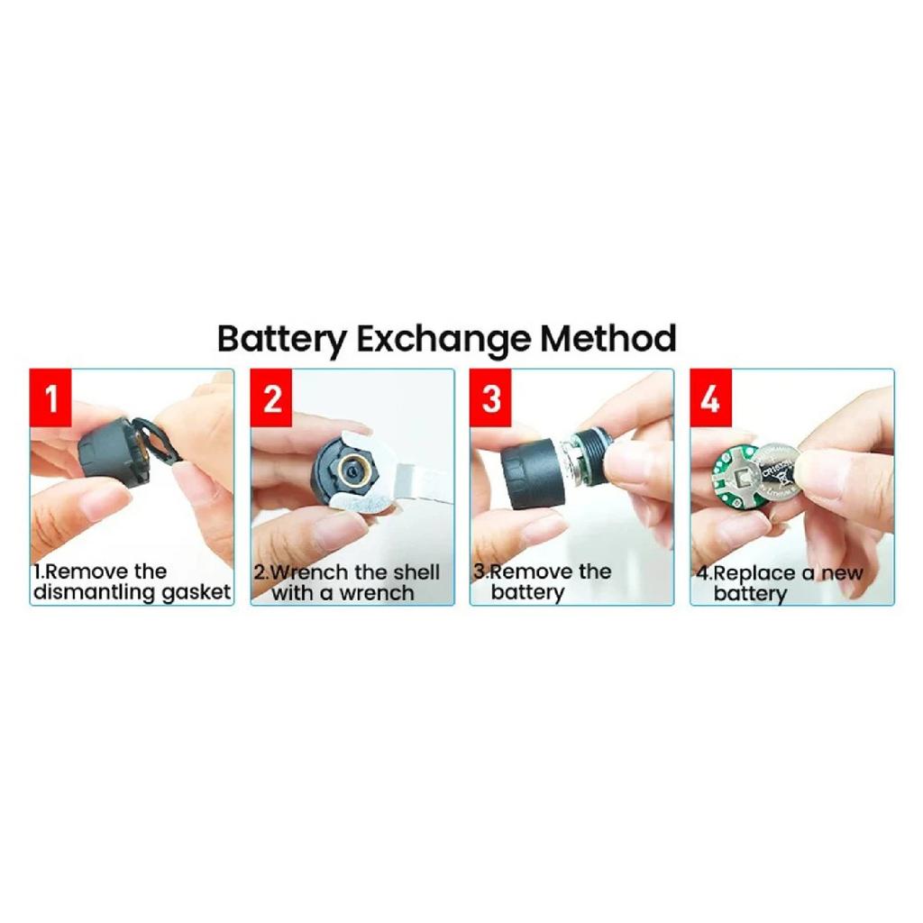TPMS Tyre Pressure Monitoring System Solar Power LCD Display with 4 Internal/External Sensor  Waterproof Temperature Warning
