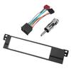 1 Din Radio Fascia Adaptor Panel W/Wiring Harness For BMW 3 Series E46 1998-2005 Audio Fitting Adaptor Dash Trim