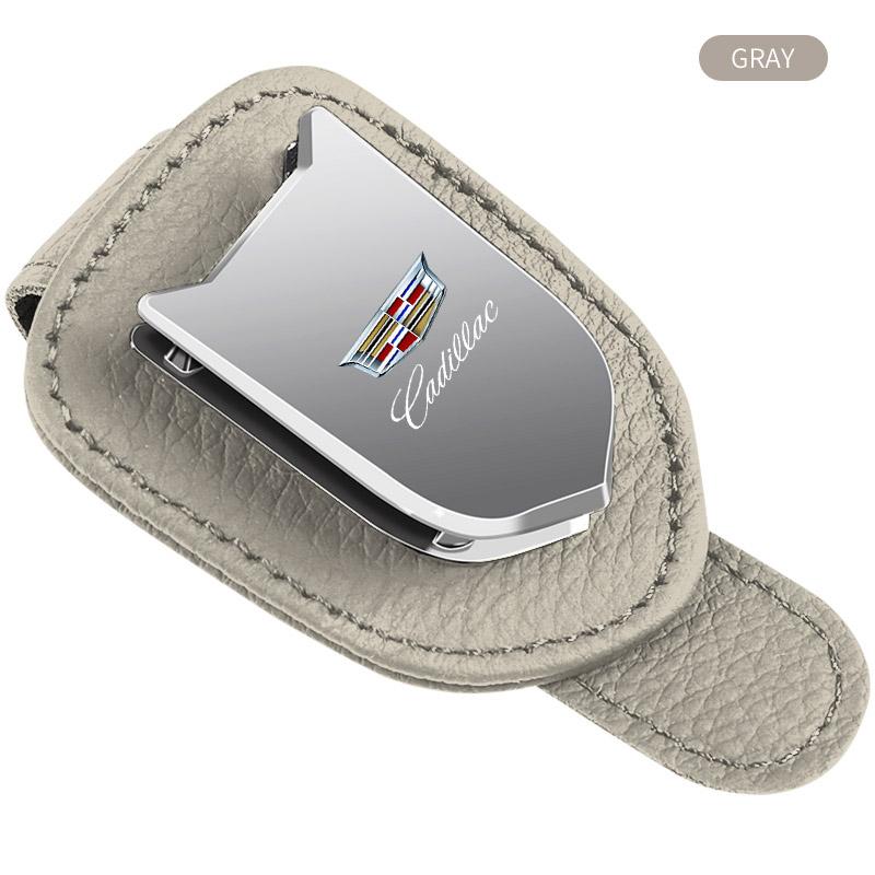 Auto-Brillenclip Metall Auto-Sonnenblende Brillenhalter Für Cadillac Emblem ESCALADE ATS BLS CT4 CT6 SRX STS XT4 XT5 SLR XT6 XTS