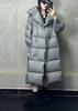 Women's Korean-Style Long Down Jacket - 2026 Winter Fashion, Thick, Loose Over-the-Knee Puffer, Trendy Plus Size.