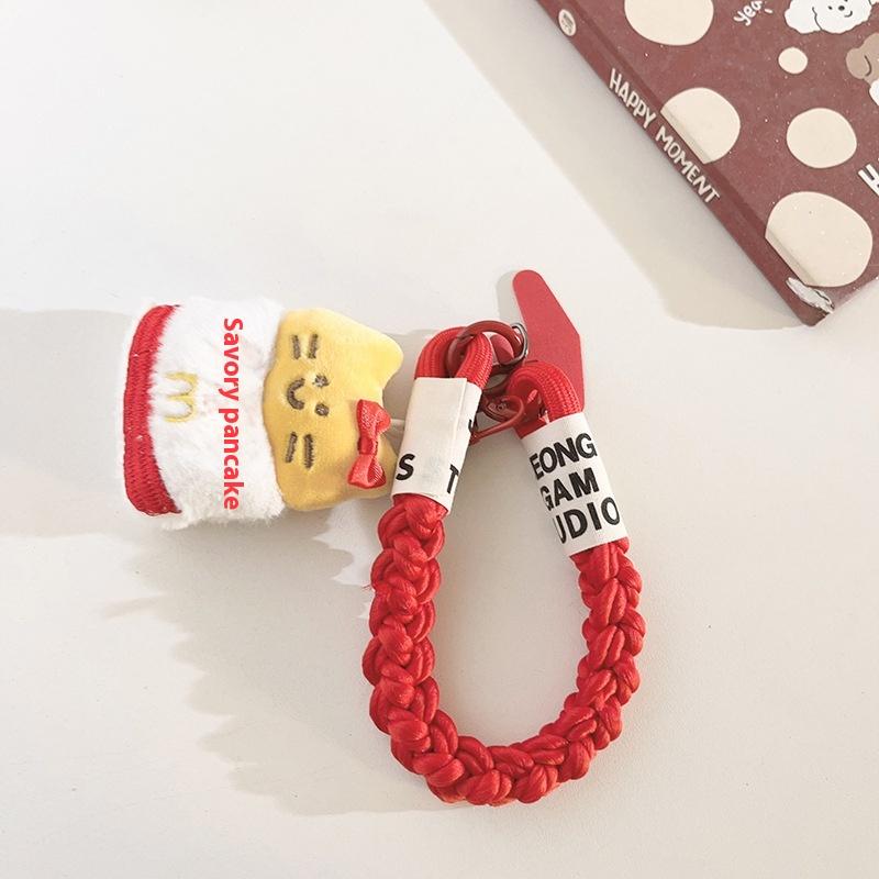 

Cute Anime Sanrio Hello Kitty Plush Doll Toys Phone Chain Rope Lanyard Keychain Pendant Bag Hanging Backpack Charm Girly Kt Gift