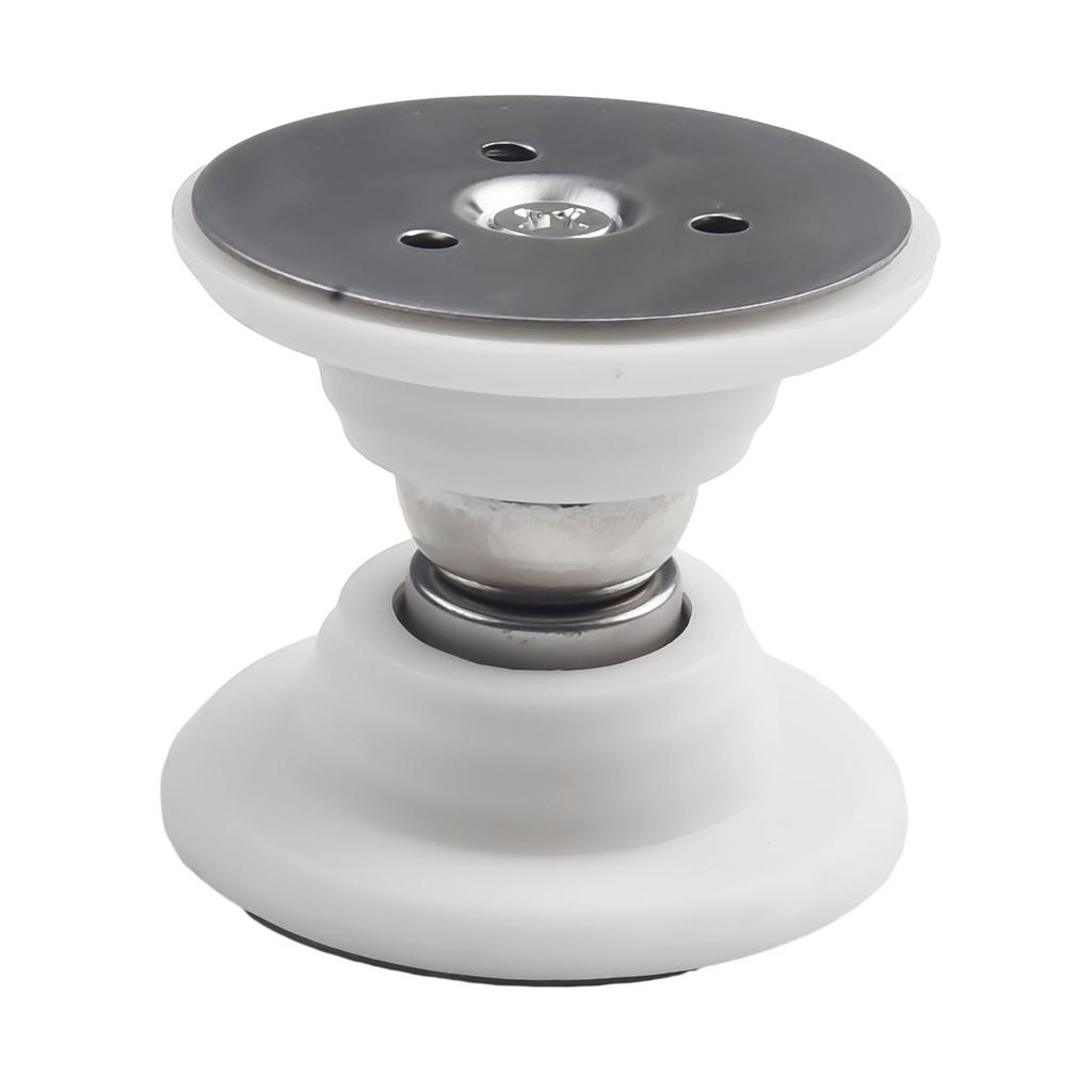 Door Stop Short Magnetic Door Stopper Anti Collision Windproof Doorstop Black Grey Household Bedroom Free-punch Door Suction